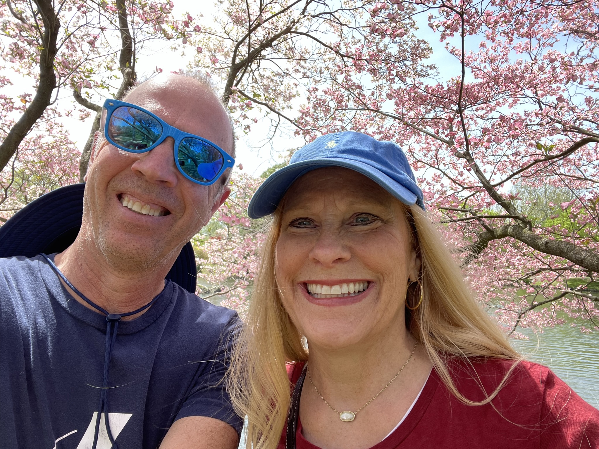 Jim and Kel at MoBot