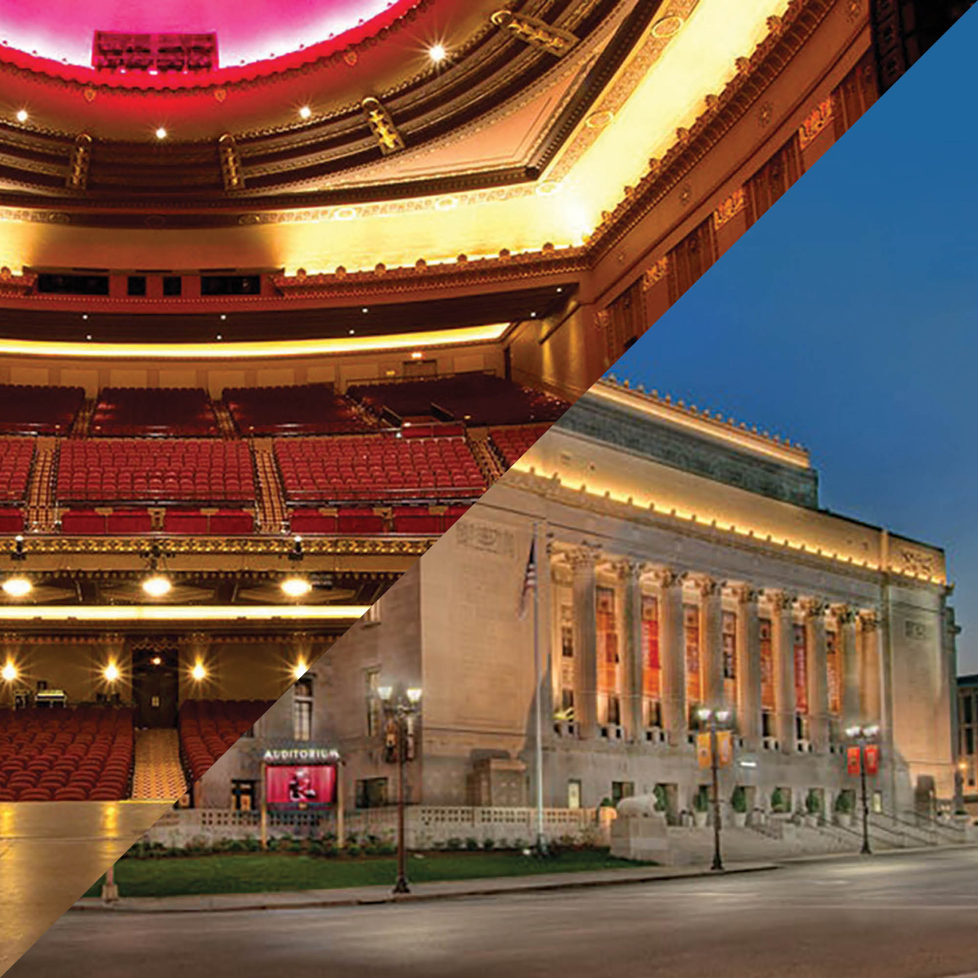 Stifel Theatre Stifel Theatre - outside & inside